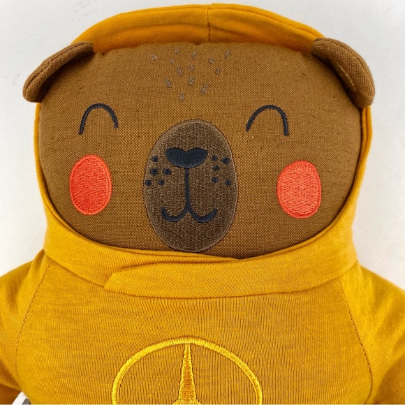 Mercedes Benz 11 inch Fabric Teddy Bear By Lassig, With Sweater, Washable Toy - Picture 2 of 9